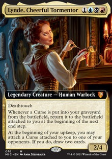 Lynde, Cheerful Tormentor (V.2)⁣ - Commander: Innistrad: Midnight Hunt⁣ (Mythic)⁣ [76]