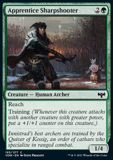 Apprentice Sharpshooter⁣ - Innistrad: Crimson Vow⁣ (Common)⁣ [185]