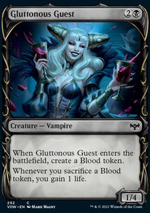 Gluttonous Guest⁣ - Innistrad: Crimson Vow: Extras⁣ (Common)⁣ [292]