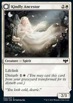 Kindly Ancestor // Ancestor's Embrace⁣ - Innistrad: Crimson Vow⁣ (Common)⁣ [22]