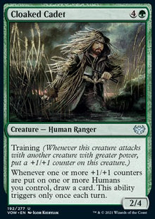 Cloaked Cadet⁣ - Innistrad: Crimson Vow⁣ (Uncommon)⁣ [192]
