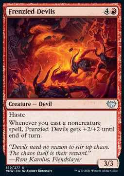 Frenzied Devils⁣ - Innistrad: Crimson Vow⁣ (Uncommon)⁣ [159]