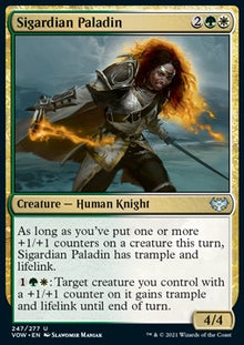 Sigardian Paladin⁣ - Innistrad: Crimson Vow⁣ (Uncommon)⁣ [247]