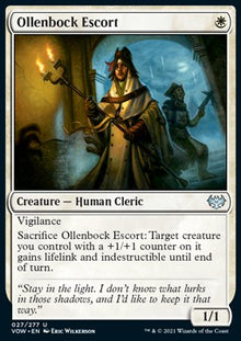 Ollenbock Escort⁣ - Innistrad: Crimson Vow⁣ (Uncommon)⁣ [27]