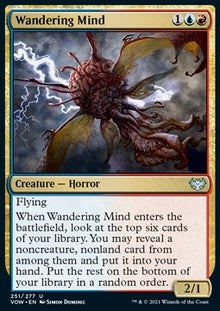 Wandering Mind⁣ - Innistrad: Crimson Vow⁣ (Uncommon)⁣ [251]