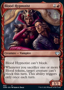 Blood Hypnotist⁣ - Innistrad: Crimson Vow: Extras⁣ (Uncommon)⁣ [302]