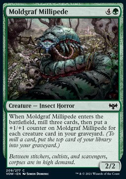 Moldgraf Millipede⁣ - Innistrad: Crimson Vow⁣ (Common)⁣ [209]