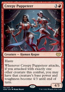 Creepy Puppeteer⁣ - Innistrad: Crimson Vow⁣ (Rare)⁣ [151]