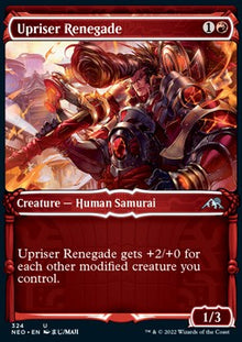 Upriser Renegade⁣ - Kamigawa: Neon Dynasty: Extras⁣ (Uncommon)⁣ [324]