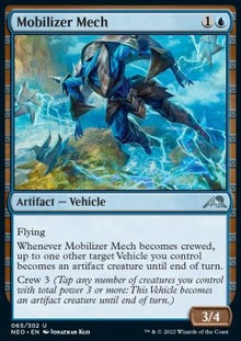 Mobilizer Mech⁣ - Kamigawa: Neon Dynasty⁣ (Uncommon)⁣ [65]