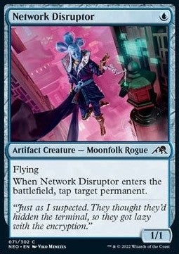 Network Disruptor⁣ - Kamigawa: Neon Dynasty⁣ (Common)⁣ [71]