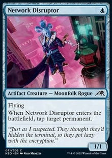 Network Disruptor⁣ - Kamigawa: Neon Dynasty⁣ (Common)⁣ [71]