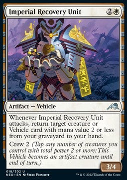 Imperial Recovery Unit⁣ - Kamigawa: Neon Dynasty⁣ (Uncommon)⁣ [18]
