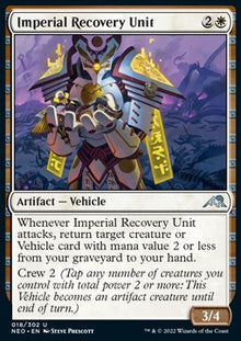 Imperial Recovery Unit⁣ - Kamigawa: Neon Dynasty⁣ (Uncommon)⁣ [18]