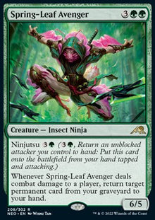 Spring-Leaf Avenger⁣ - Kamigawa: Neon Dynasty⁣ (Rare)⁣ [208]