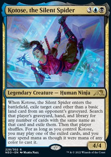 Kotose, the Silent Spider⁣ - Kamigawa: Neon Dynasty⁣ (Rare)⁣ [228]