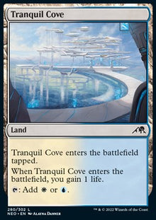 Tranquil Cove⁣ - Kamigawa: Neon Dynasty⁣ (Common)⁣ [280]