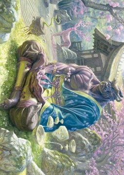 Art Series: Kosei, Penitent Warlord (V.1) - Kamigawa: Neon Dynasty: Extras (Tip Card) [XNEO-A08]