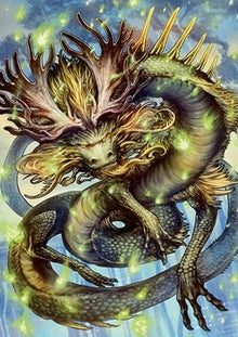 Art Series: Kura, the Boundless Sky (V.1) - Kamigawa: Neon Dynasty: Extras (Tip Card) [XNEO-A66]