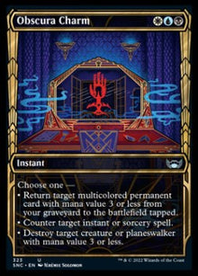 Obscura Charm (V.1)⁣ - Streets of New Capenna: Extras⁣ (Uncommon)⁣ [323]