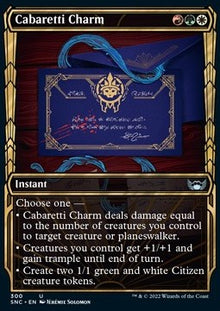 Cabaretti Charm (V.1)⁣ - Streets of New Capenna: Extras⁣ (Uncommon)⁣ [300]