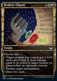 Brokers Charm (V.1)⁣ - Streets of New Capenna: Extras⁣ (Uncommon)⁣ [298]