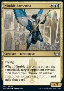 Nimble Larcenist⁣ - Streets of New Capenna⁣ (Uncommon)⁣ [205]