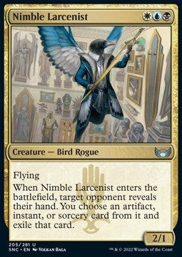 Nimble Larcenist⁣ - Streets of New Capenna⁣ (Uncommon)⁣ [205]