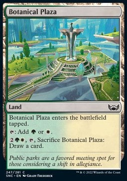 Botanical Plaza⁣ - Streets of New Capenna⁣ (Common)⁣ [247]