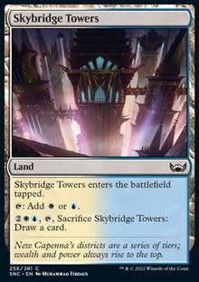 Skybridge Towers⁣ - Streets of New Capenna⁣ (Common)⁣ [256]