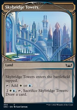 Skybridge Towers⁣ - Streets of New Capenna: Extras⁣ (Common)⁣ [354]