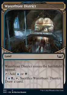 Waterfront District⁣ - Streets of New Capenna: Extras⁣ (Common)⁣ [357]