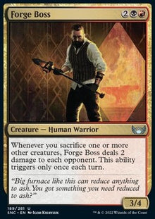 Forge Boss⁣ - Streets of New Capenna⁣ (Uncommon)⁣ [189]
