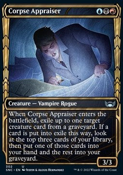 Corpse Appraiser (V.1)⁣ - Streets of New Capenna: Extras⁣ (Uncommon)⁣ [302]