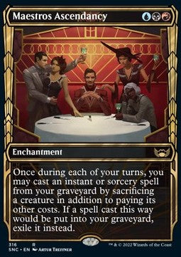 Maestros Ascendancy (V.1)⁣ - Streets of New Capenna: Extras⁣ (Rare)⁣ [316]