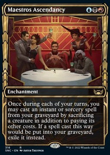 Maestros Ascendancy (V.1)⁣ - Streets of New Capenna: Extras⁣ (Rare)⁣ [316]