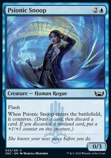 Psionic Snoop⁣ - Streets of New Capenna⁣ (Common)⁣ [53]