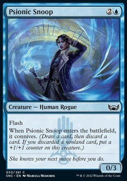Psionic Snoop⁣ - Streets of New Capenna⁣ (Common)⁣ [53]