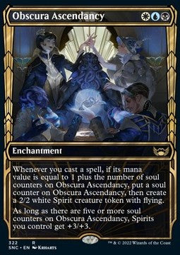 Obscura Ascendancy (V.1)⁣ - Streets of New Capenna: Extras⁣ (Rare)⁣ [322]