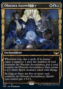 Obscura Ascendancy (V.1)⁣ - Streets of New Capenna: Extras⁣ (Rare)⁣ [322]