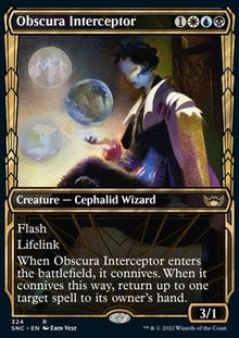 Obscura Interceptor (V.1)⁣ - Streets of New Capenna: Extras⁣ (Rare)⁣ [324]