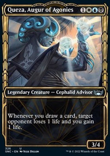 Queza, Augur of Agonies (V.1)⁣ - Streets of New Capenna: Extras⁣ (Uncommon)⁣ [326]
