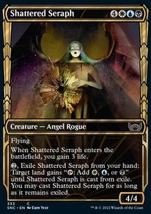 Shattered Seraph (V.1)⁣ - Streets of New Capenna: Extras⁣ (Common)⁣ [333]