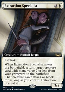 Extraction Specialist⁣ - Streets of New Capenna: Extras⁣ (Rare)⁣ [407]