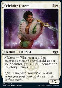 Celebrity Fencer⁣ - Streets of New Capenna⁣ (Common)⁣ [7]