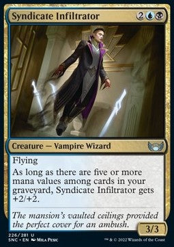 Syndicate Infiltrator⁣ - Streets of New Capenna⁣ (Uncommon)⁣ [226]