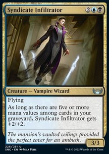 Syndicate Infiltrator⁣ - Streets of New Capenna⁣ (Uncommon)⁣ [226]