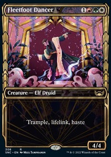 Fleetfoot Dancer (V.1)⁣ - Streets of New Capenna: Extras⁣ (Rare)⁣ [308]