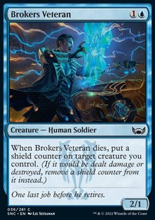 Brokers Veteran⁣ - Streets of New Capenna⁣ (Common)⁣ [36]