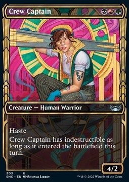 Crew Captain (V.1)⁣ - Streets of New Capenna: Extras⁣ (Uncommon)⁣ [303]